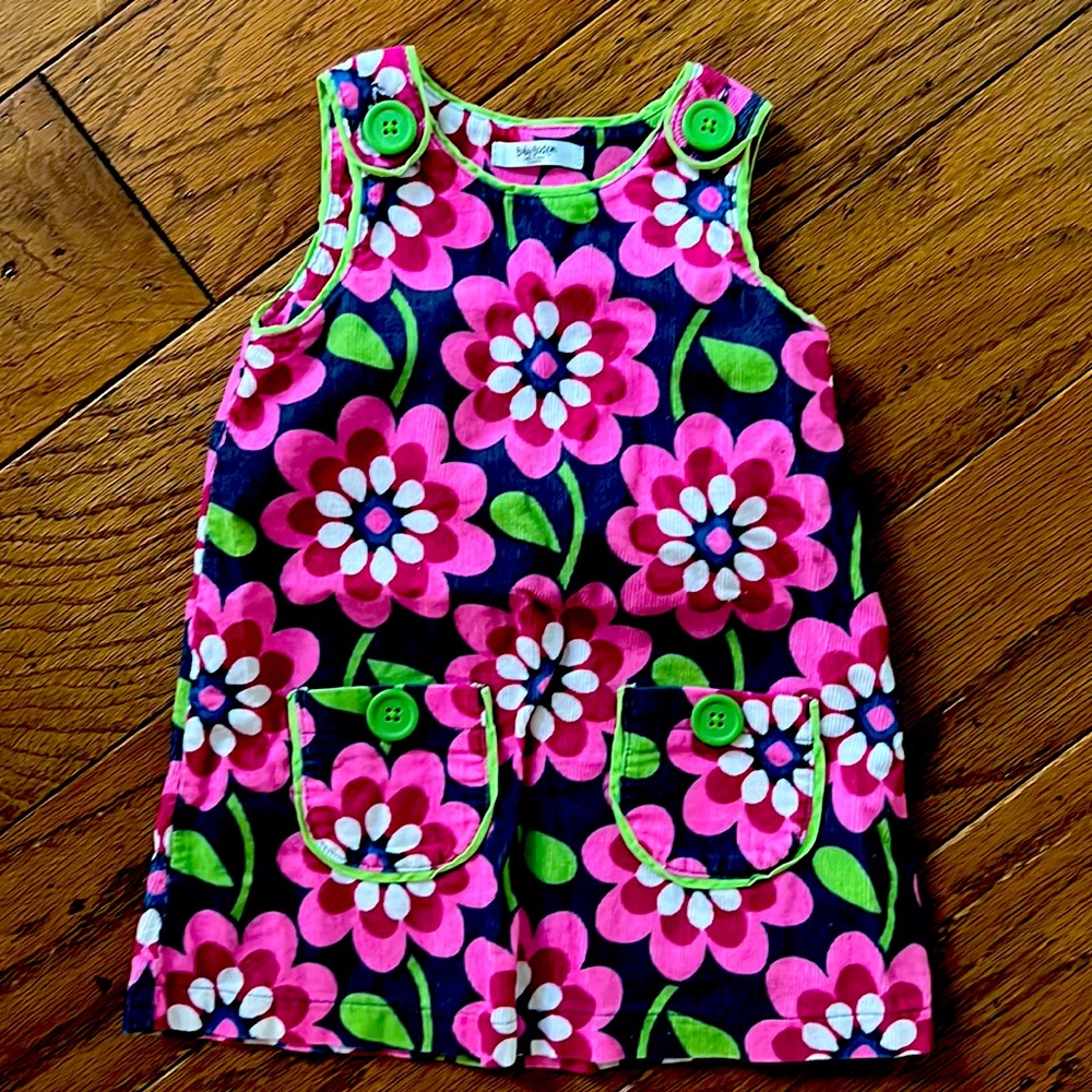 Baby Boden Flowered Dress